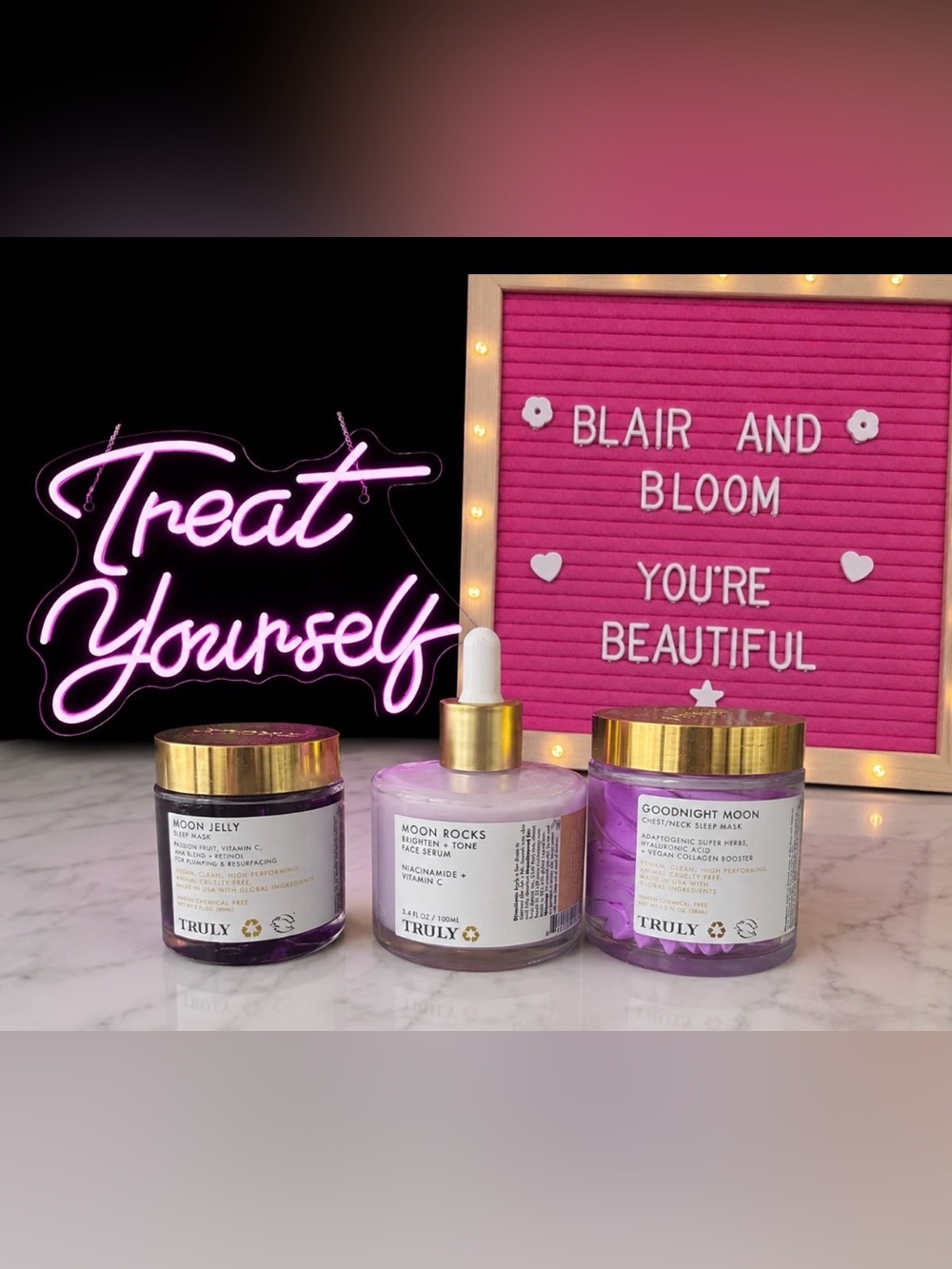 Truly Beauty's Moon Rocks, Moon Jelly, and Goodnight Moon